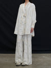 Mutedance 25 Spring/Summer Silk Linen Loose Trousers Series MD-MD25SS80-HOARY MD25SS77